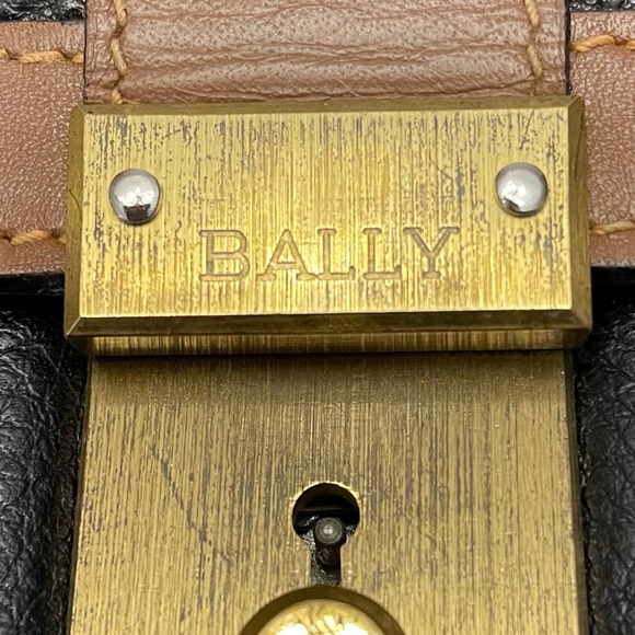 Bally Authentic Vintage Black and Brown Leather Briefcase - Picture 5 of 15